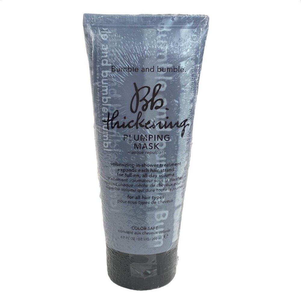 Bumble and Bumble Bb Thickening Plumping Mask 6.7 oz Color Safe‎ NWOB